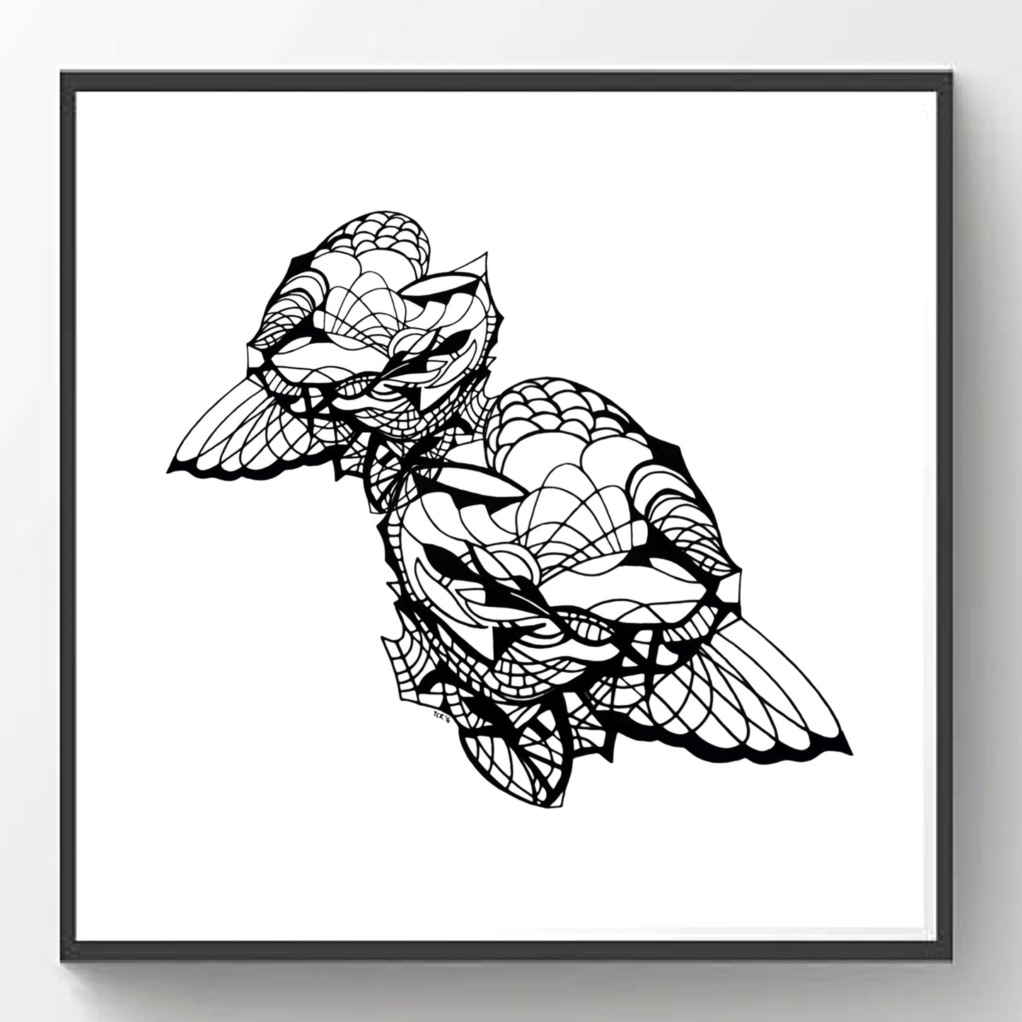 Robot Bird - Art Print