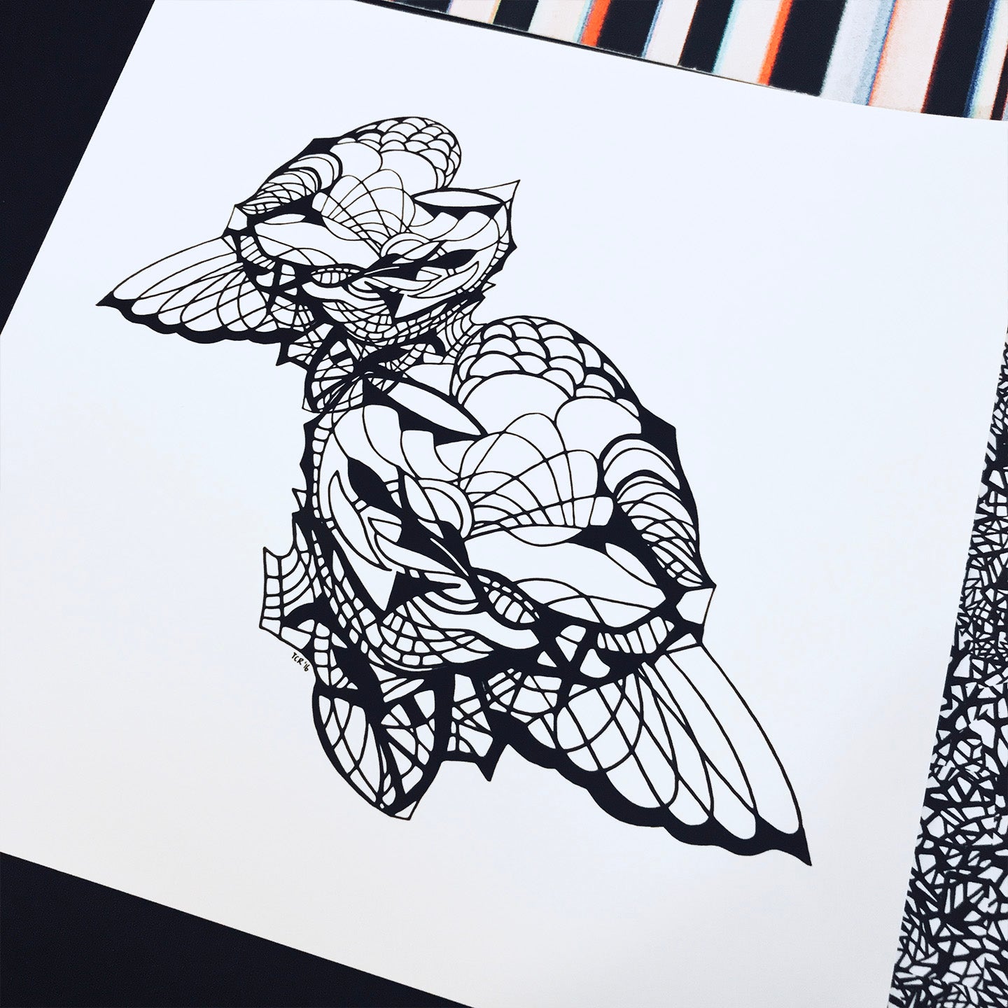 Robot Bird - Art Print